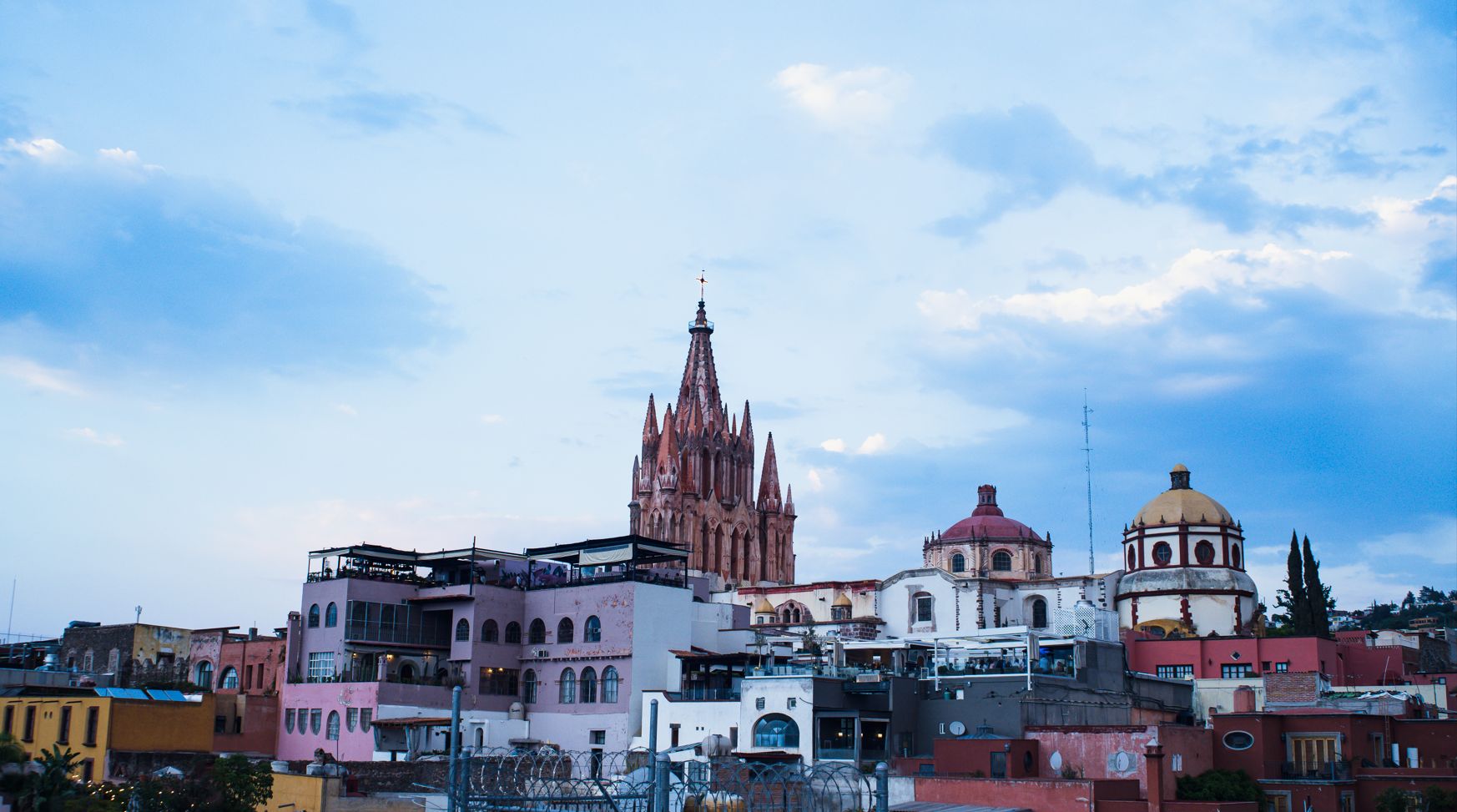 Vista de San Miguel de Allende desde El Hotel SMA